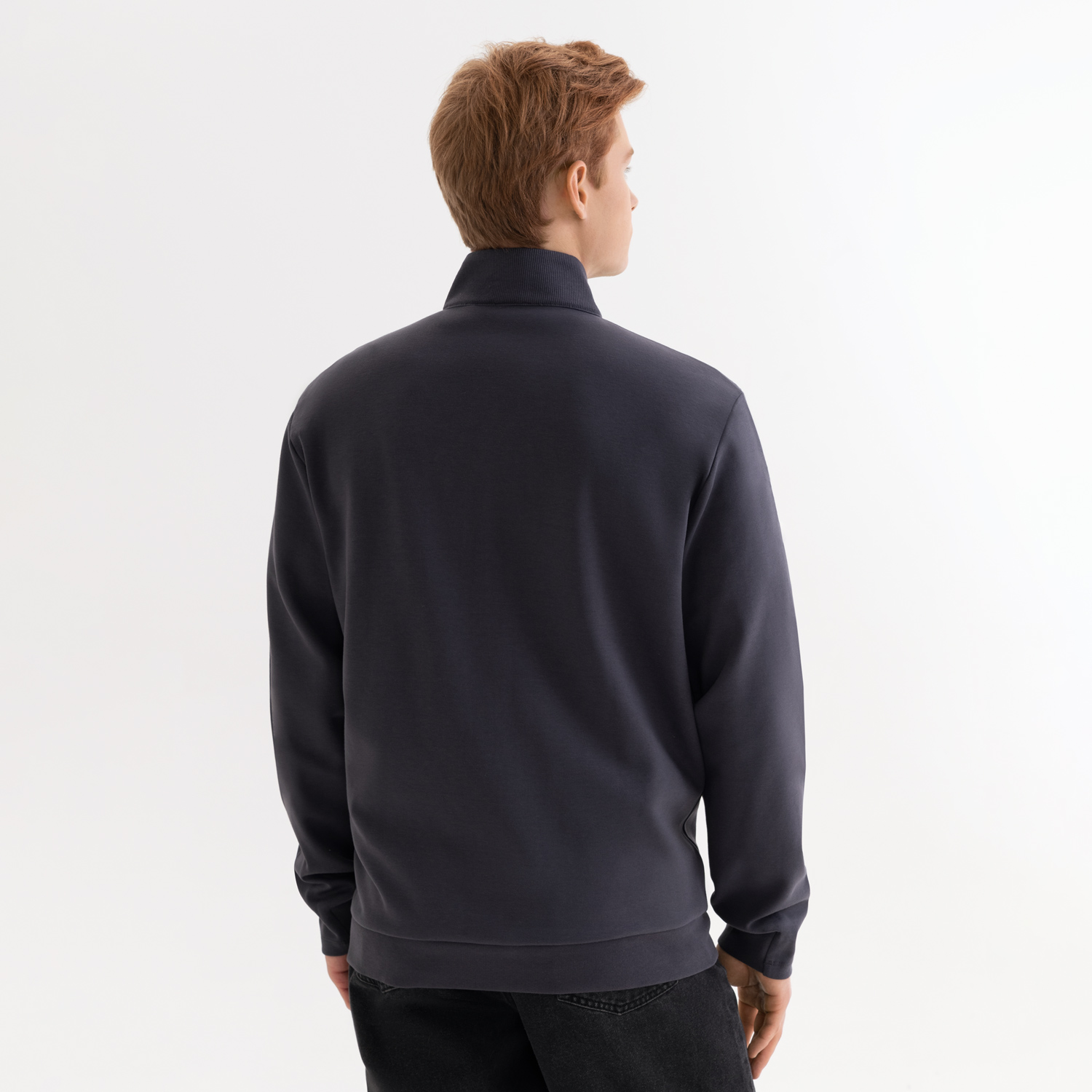 Толстовка на молнии ASTIN антрацит, размер S/M