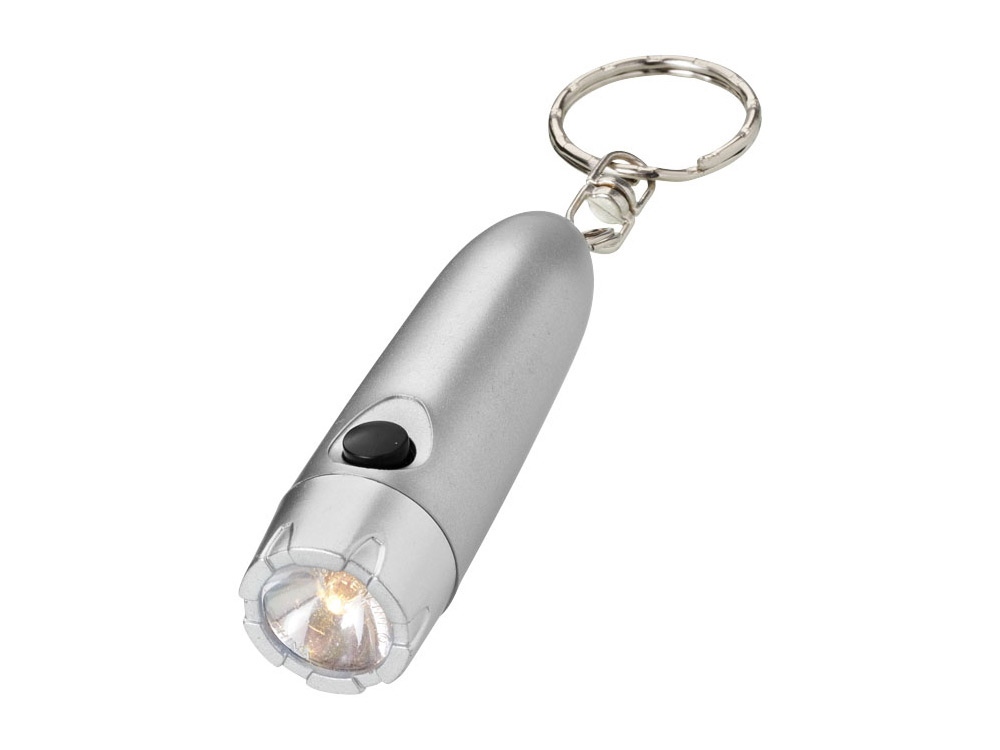 Брелок-фонарик Bullet с логотипом  | Print Logo