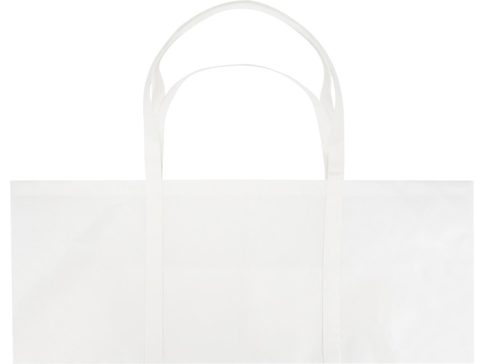 Jumbo эко-сумка очень большого размера из нетканого материала, объемом 65 л, белый