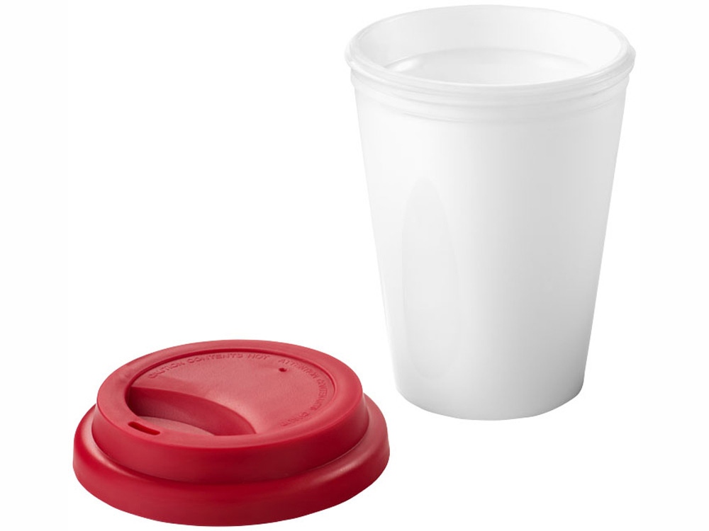 Стакан Zamzam, белый/красный