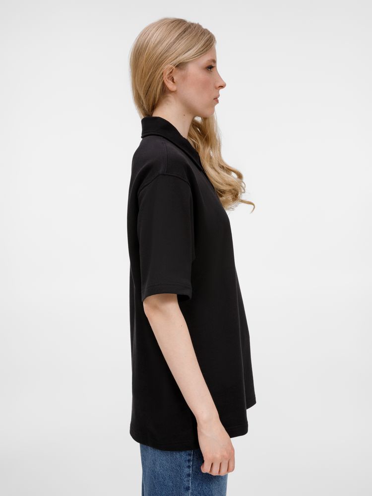 Рубашка поло унисекс Tiimi, черная, размер XL/XXL