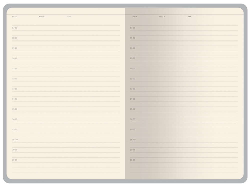 Ежедневник недатированный А5 Amazonia, черный с золотым обрезом