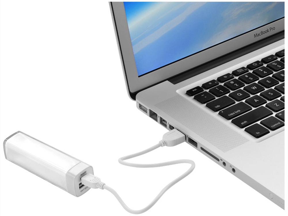 Портативное зарядное устройство Flash 2200 мА/ч, белый