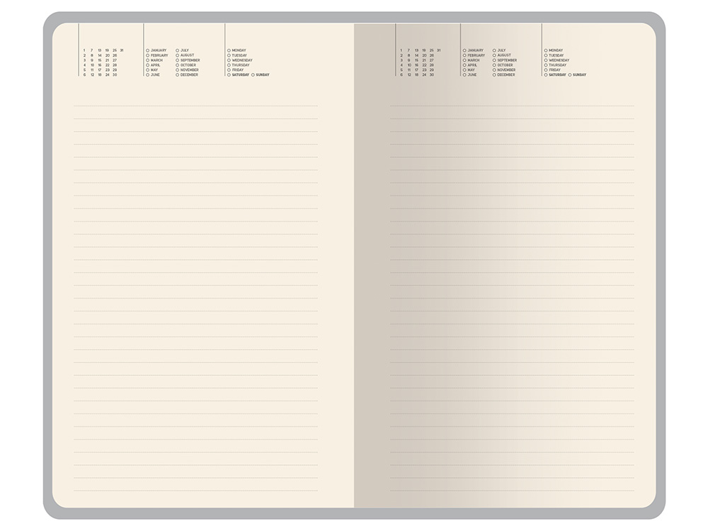 Ежедневник недатированный А5 Valencia, темно-зеленый