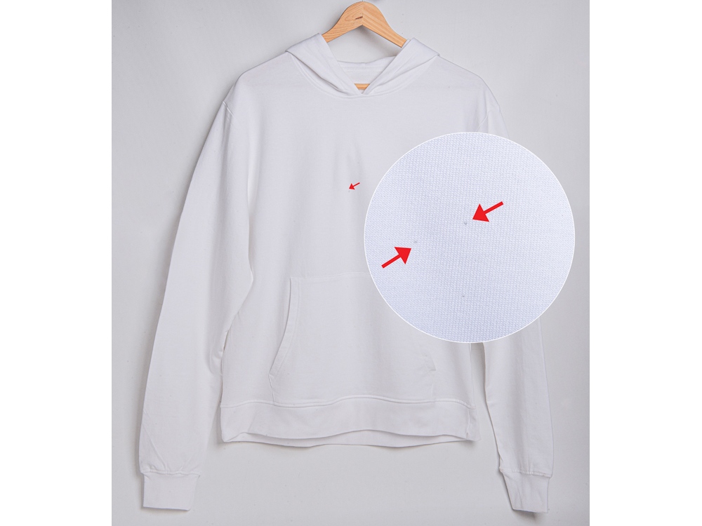 Худи Warsaw, футер 220гр, белый