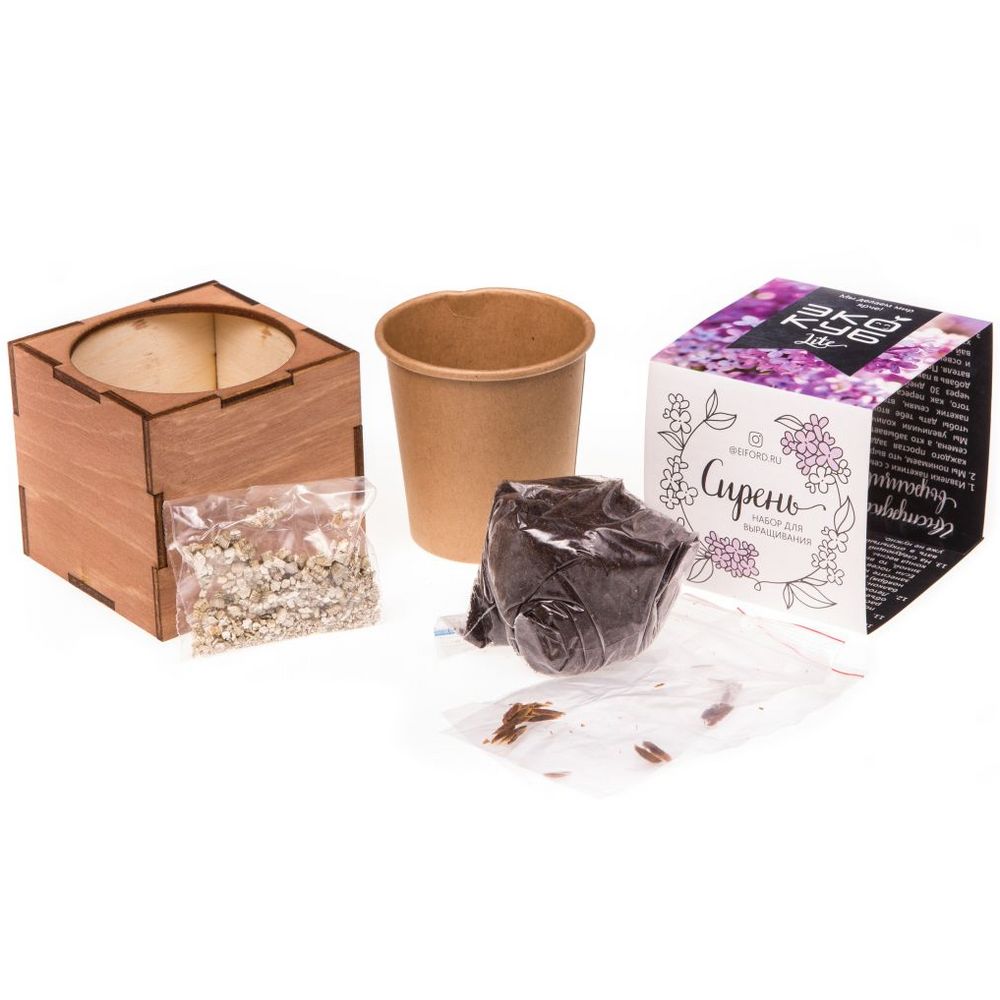 Набор для выращивания «Экокуб Lite» фото на сайте Print Logo.