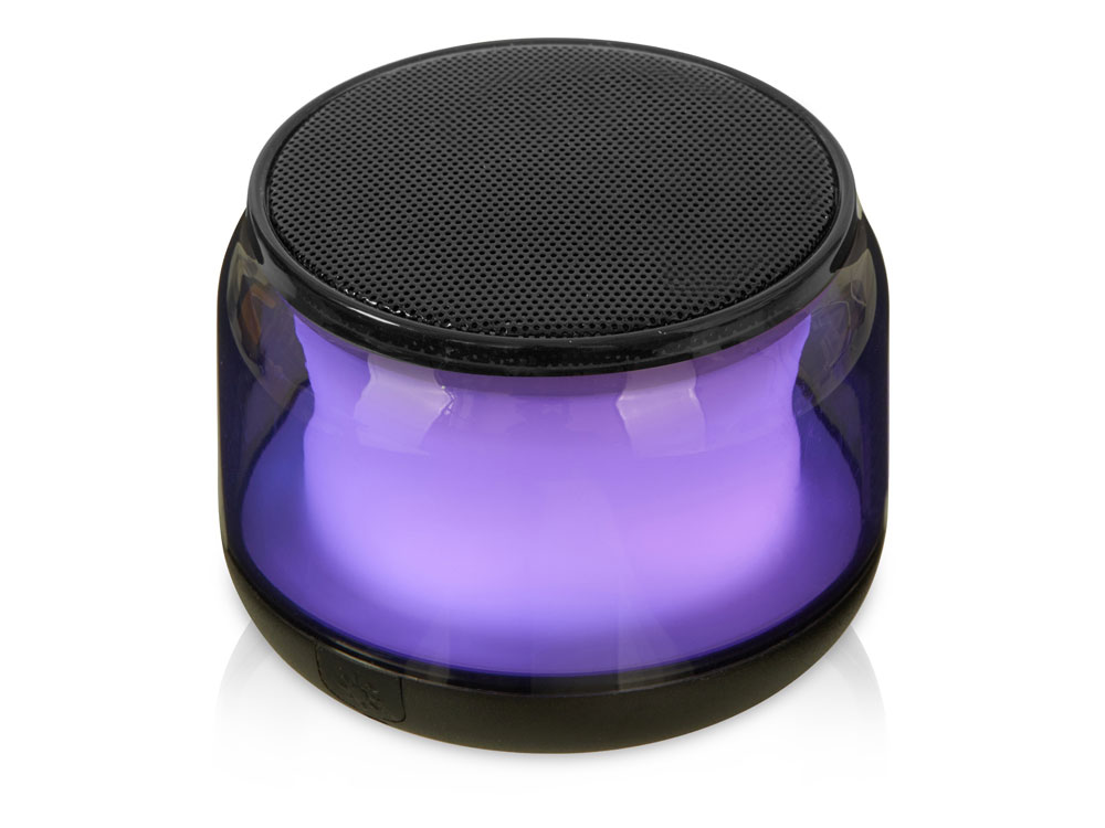 Колонка с RGB подcветкой Dance, 3 Вт с логотипом Evolt | Print Logo