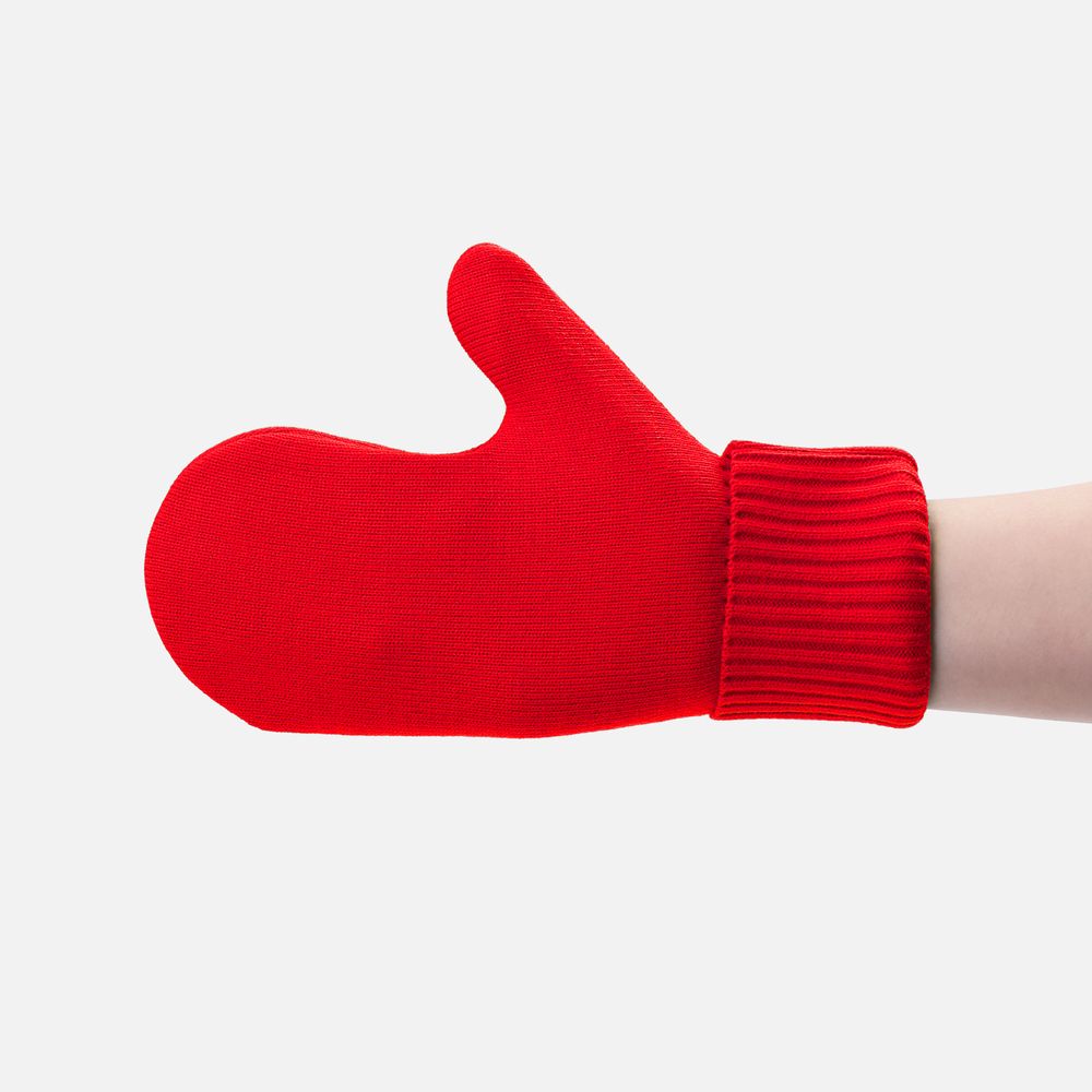 Варежки Yong, ярко-красные, размер L/XL