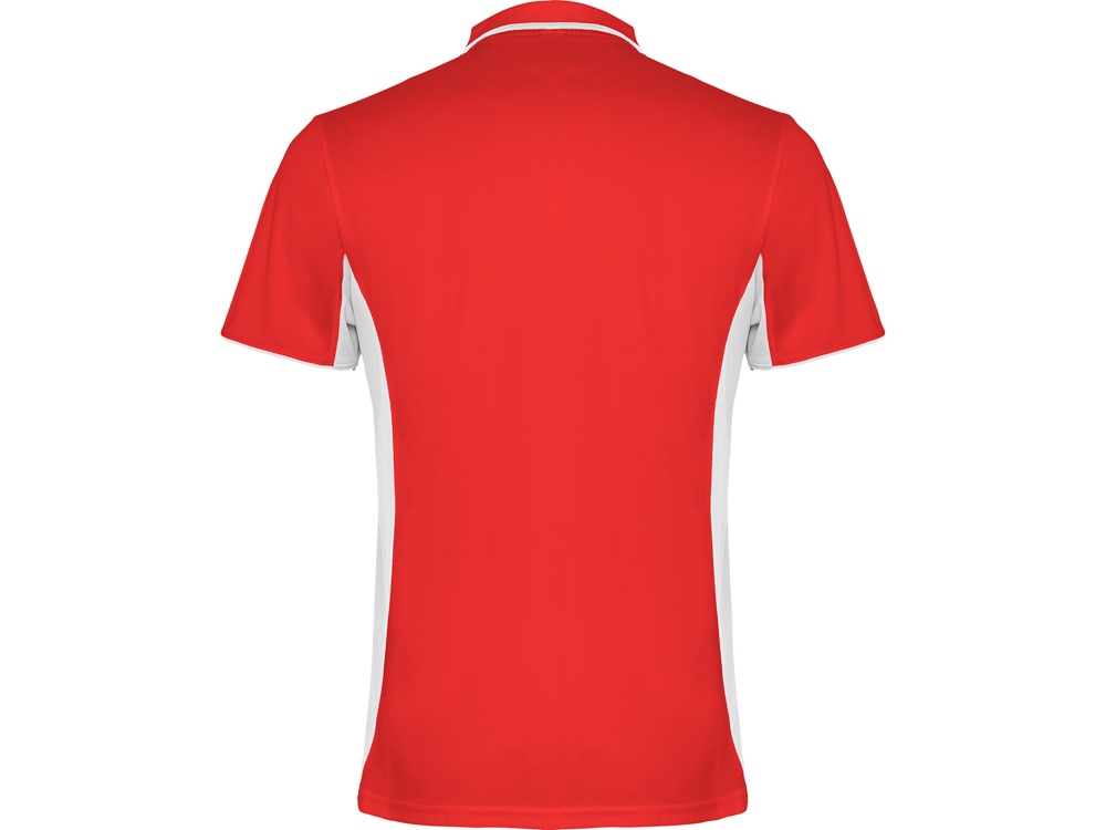 Рубашка поло Montmelo мужская с длинным рукавом, красный/белый