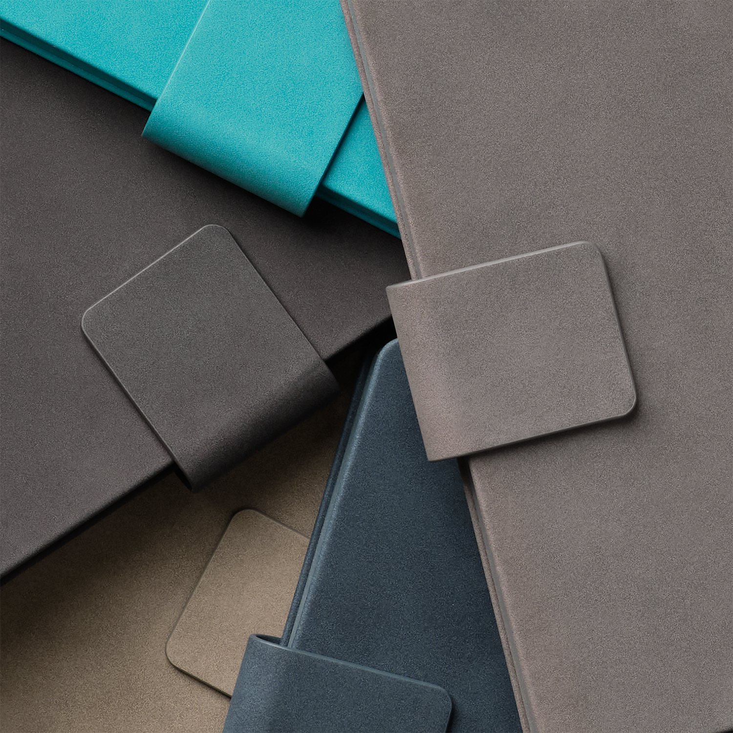 Ежедневник Риц (Ritz) недатированный, серый, твердая обложка