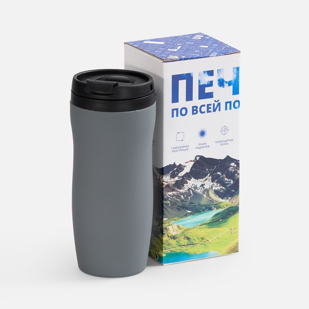 Коробка с полноцветной печатью для зонта складного Basic