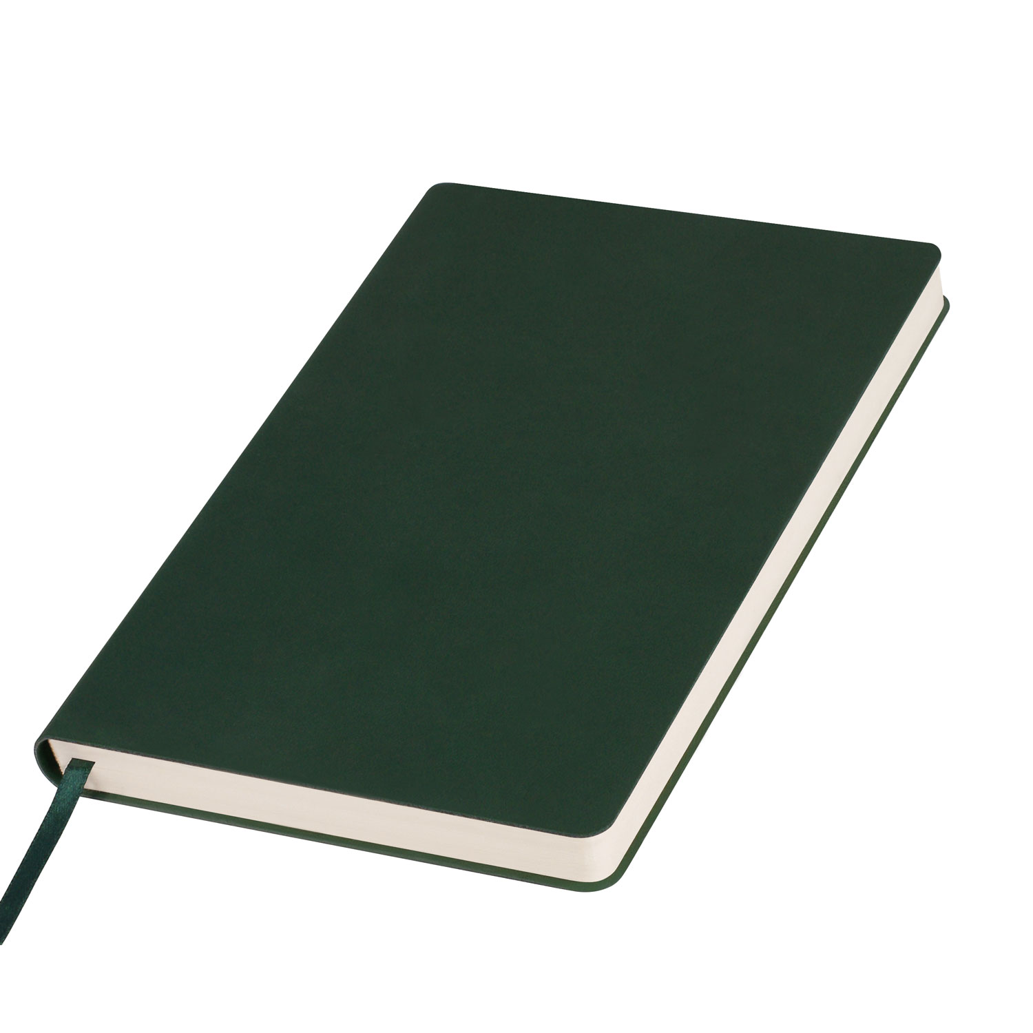 Ежедневник Latte Ecoline недатированный с антибактериальным покрытием, зеленый фото на сайте Print Logo.