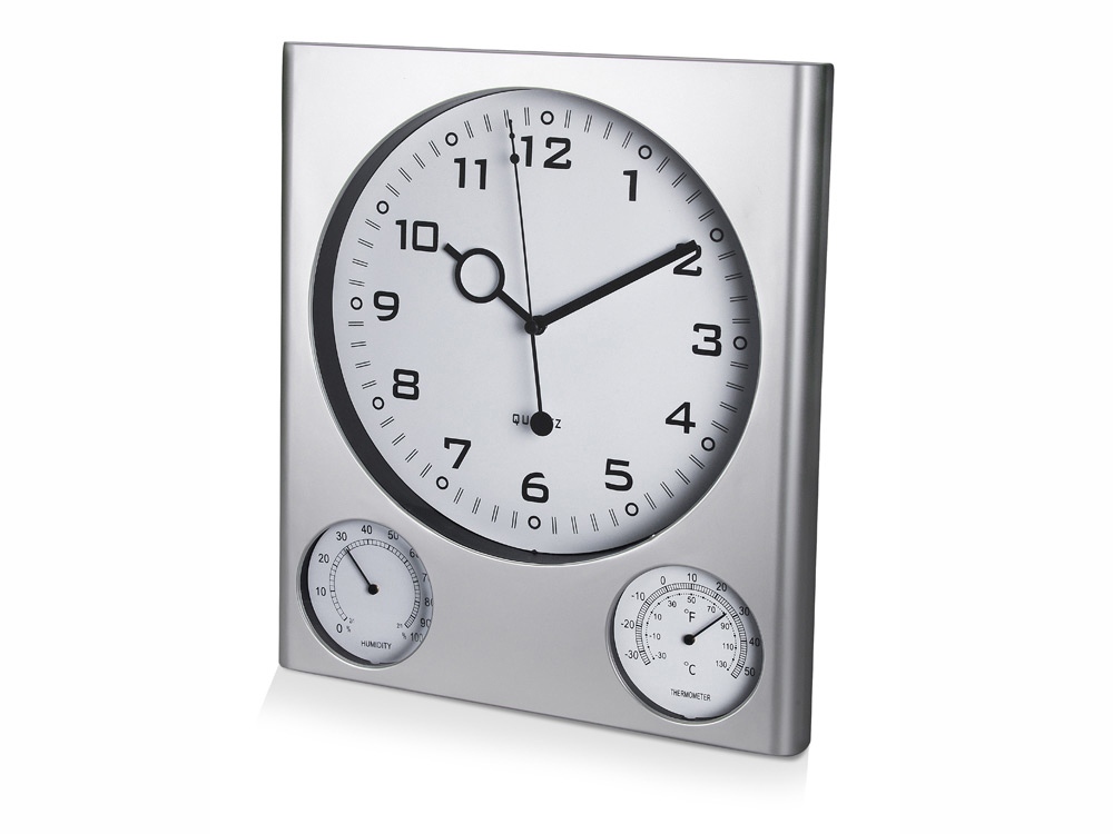 Погодная станция настенная Патерна с логотипом  | Print Logo