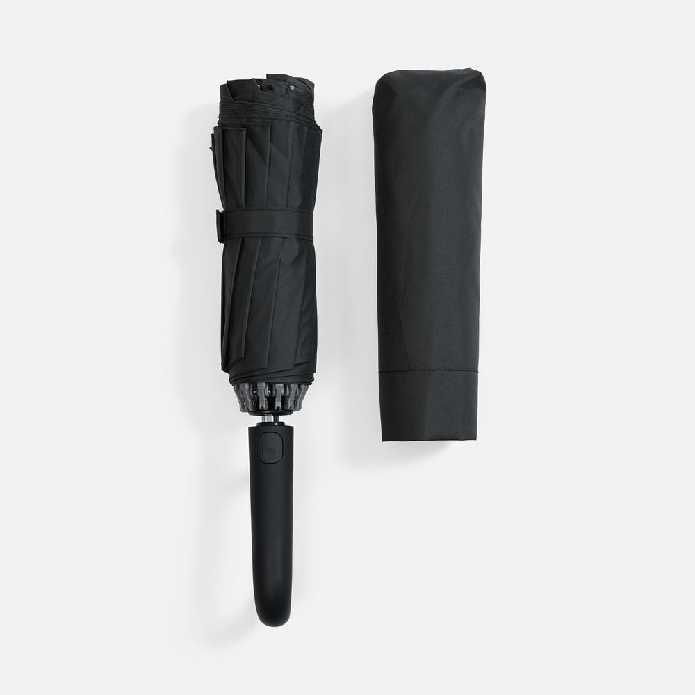 Зонт обратного сложения inLoop с ручкой-карабином фото на сайте Print Logo.