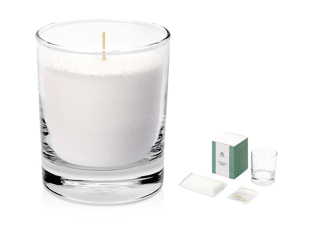 Подарочный набор Свеча насыпная с логотипом KIANA | Print Logo