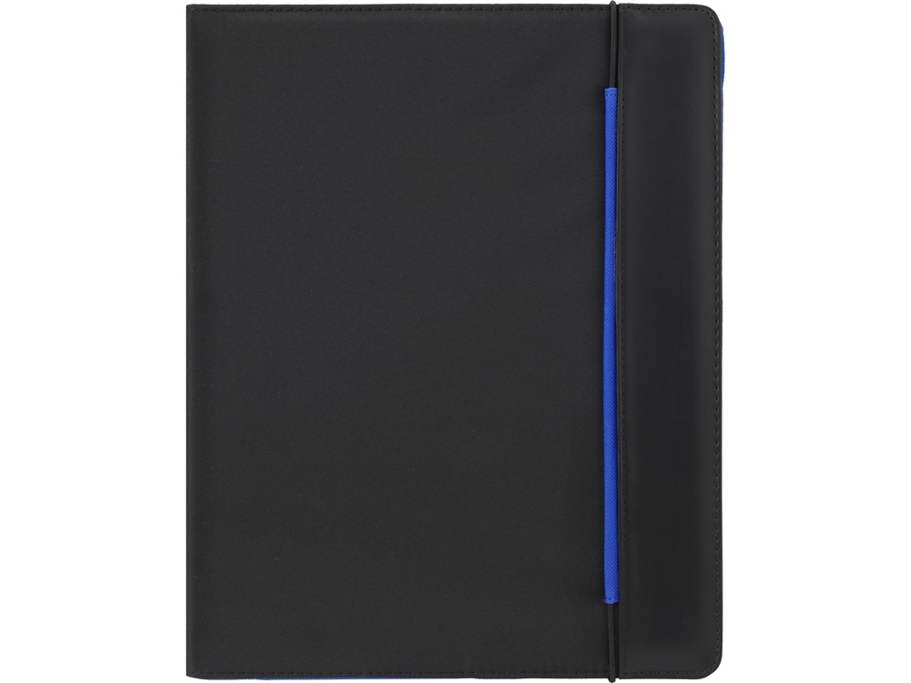 Папка для документов Делос, черный/синий