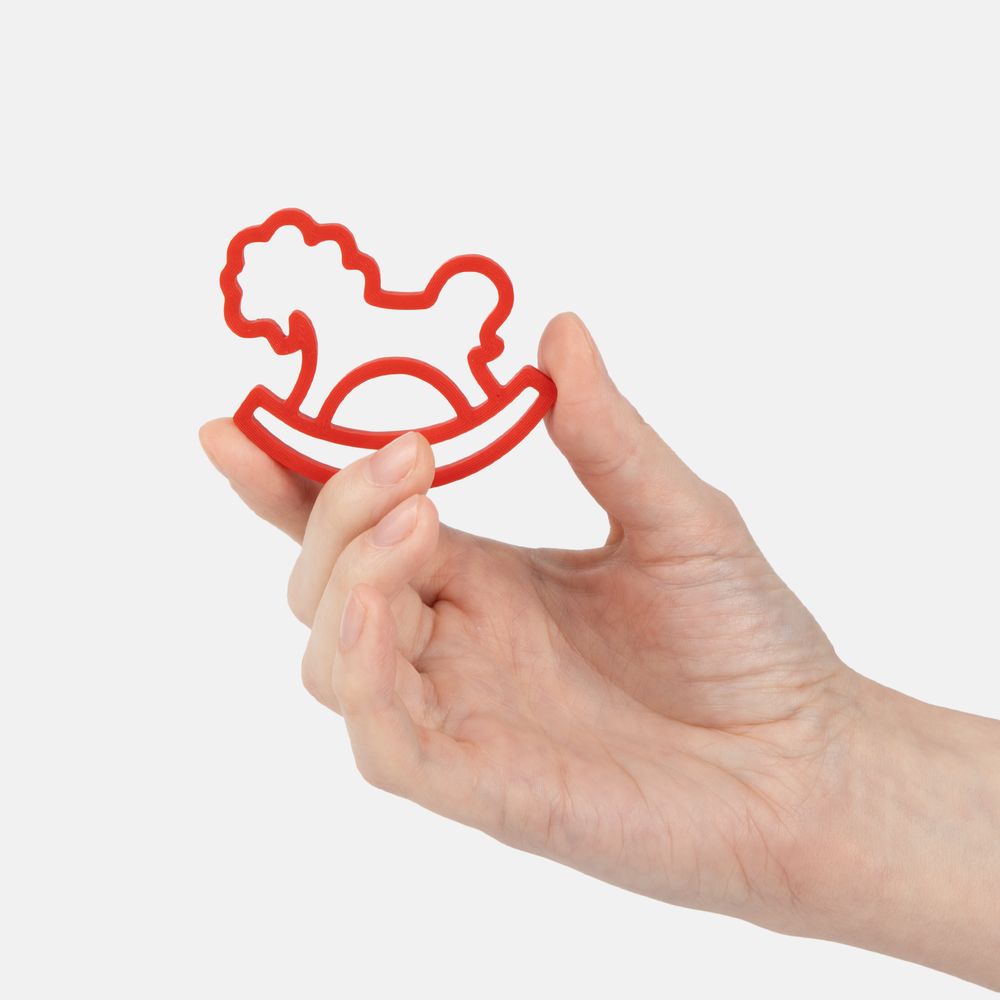 Подвеска «Лошадка с седлом»