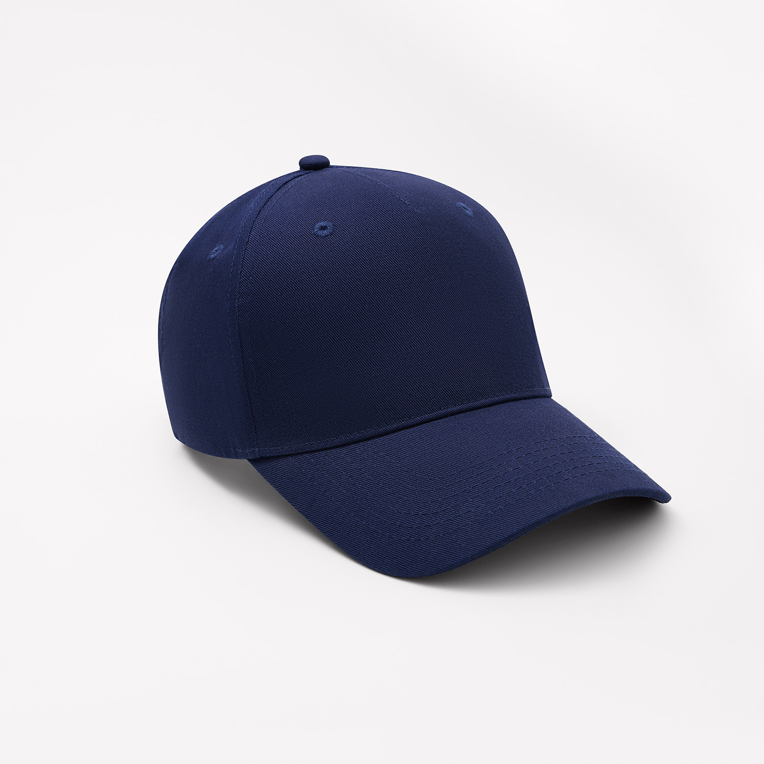 Бейсболка Фит (Fit), 5 клиньев, белый с логотипом Portobello Верхняя одежда | Print Logo