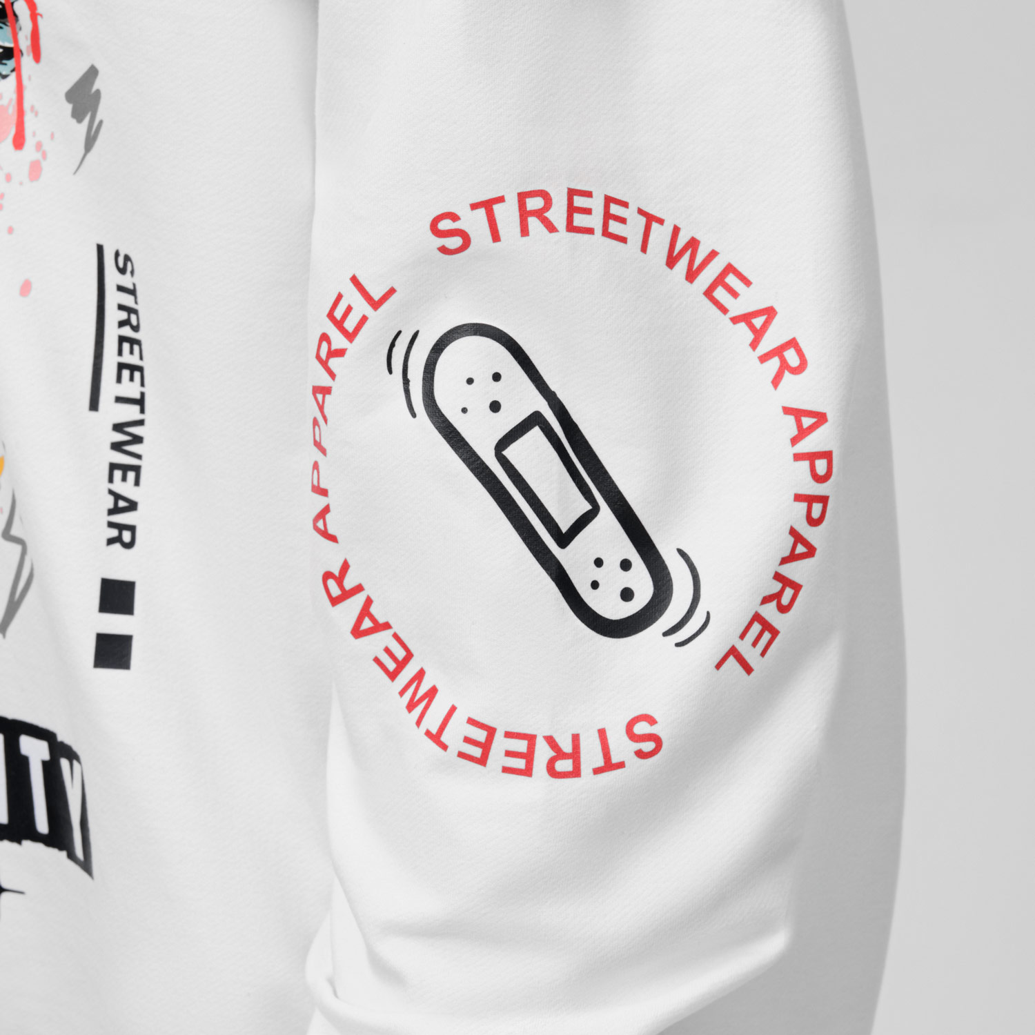 Худи с капюшоном, унисекс Алекс (Alex) антрацит, размер XXL фото на сайте Print Logo.