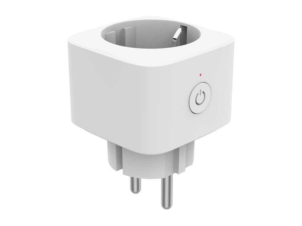 Умная розетка Wi-Fi IoT PL02 с логотипом HIPER | Print Logo