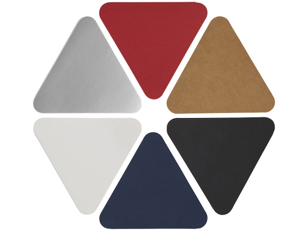 Треугольные стикеры, серый
