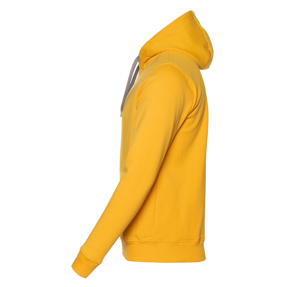 Толстовка мужская STAN с капюшоном на молнии футер с начёсом 280, 17, Жёлтый,  (12/1)  (54/XXL)