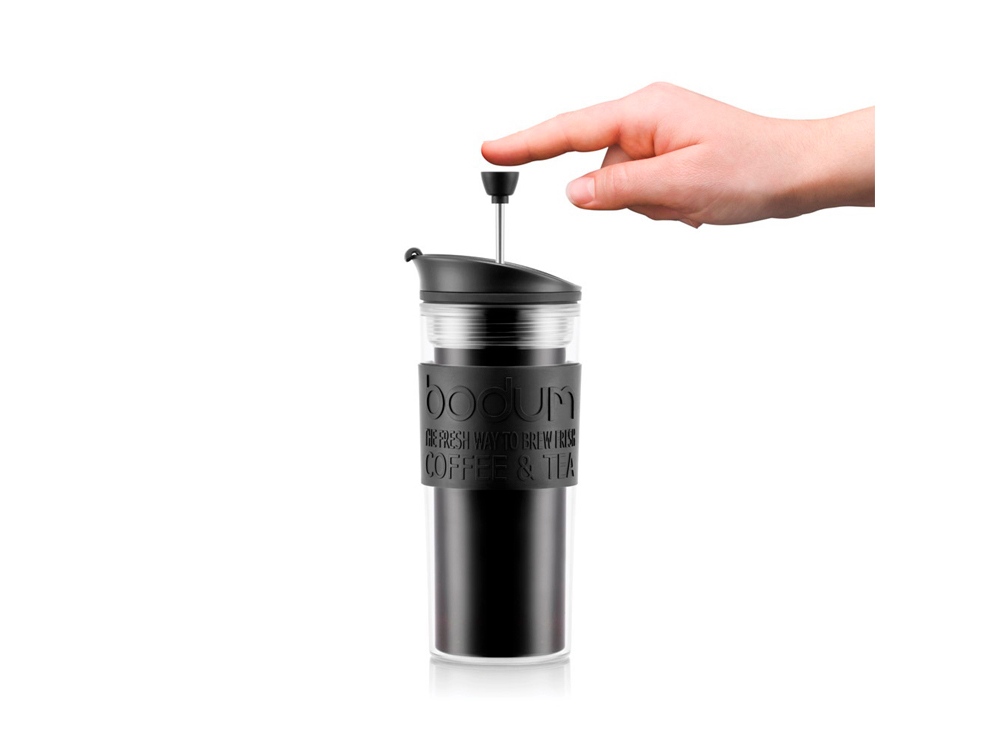 TRAVEL MUG 450. travel mug 450ml, черный