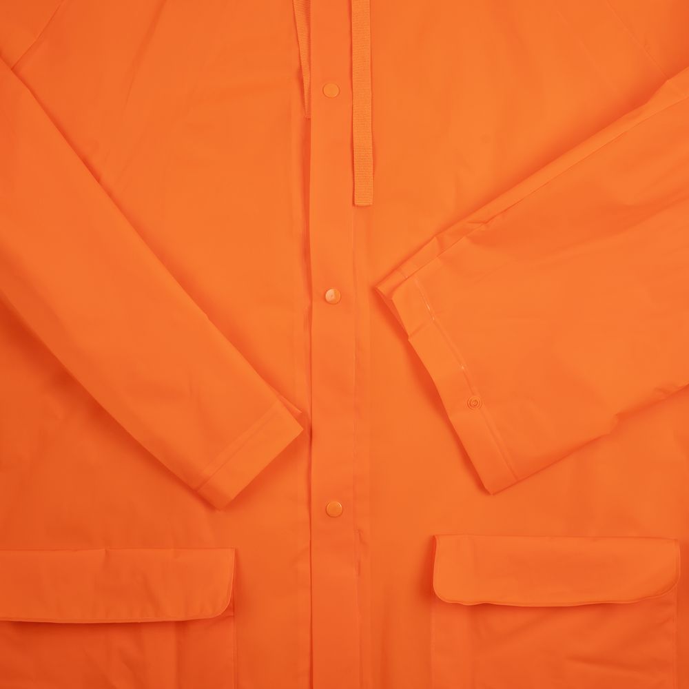 Дождевик детский RainDrop Kids, оранжевый, 12 лет (рост 142-152)