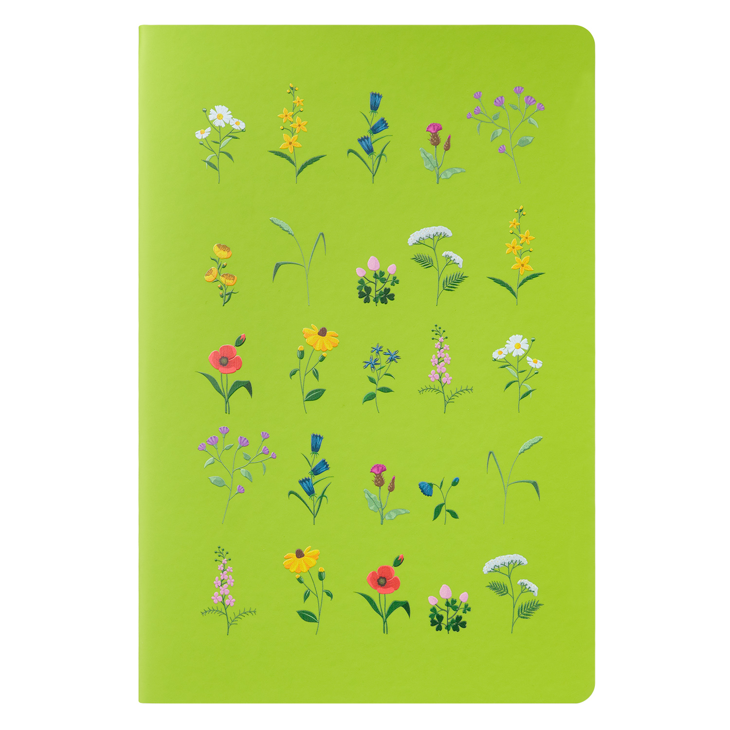 Блокнот Альфа Слим (Alpha slim), салатовый