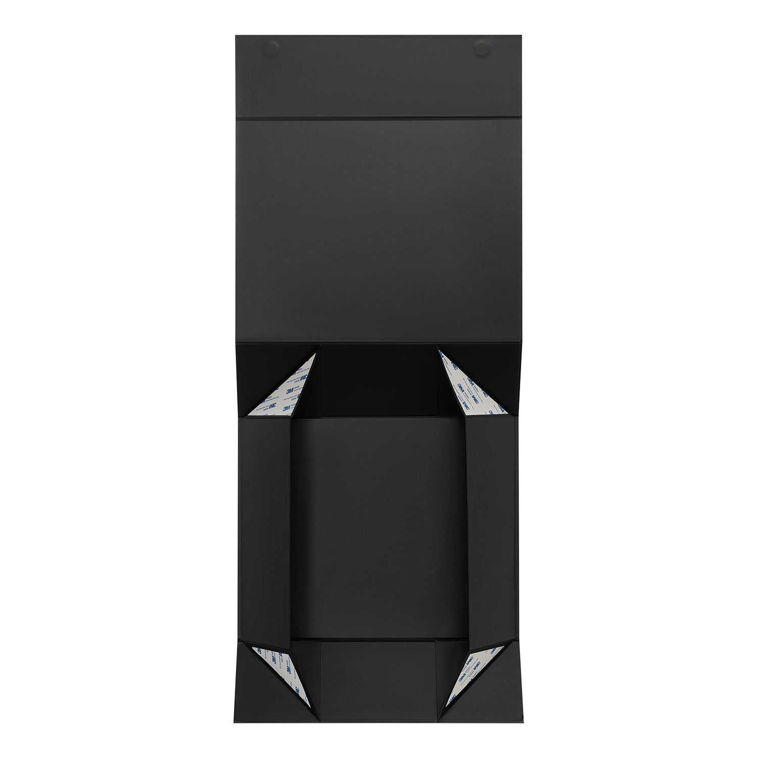 Подарочная коробка-трансформер большая, серая — пример нанесения логотипа (Portobello подарочная упаковка) | Print Logo