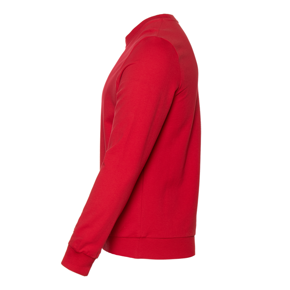 Свитшот унисекс STAN футер без начёса, 260, 63, Красный,  (14)  (54/XXL)
