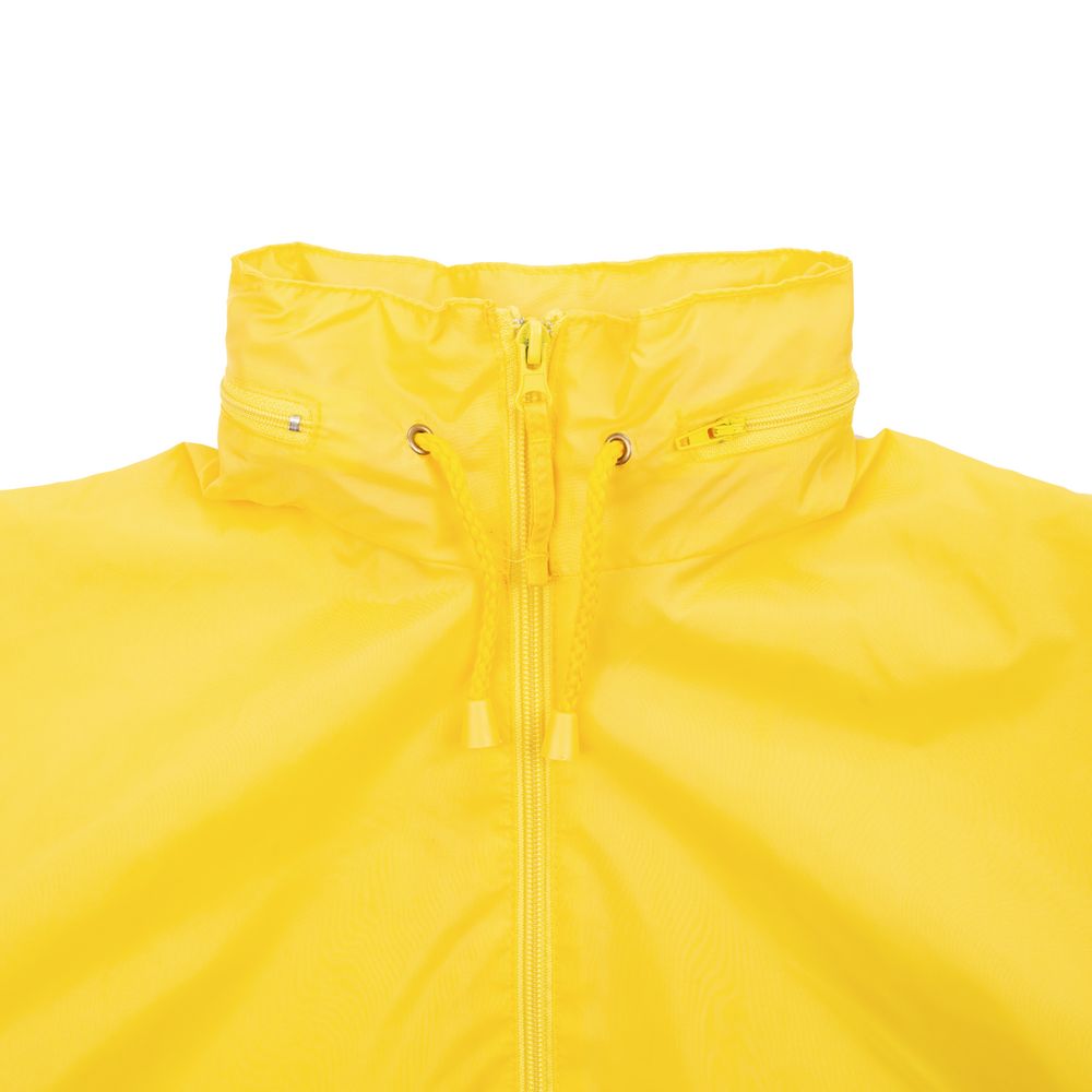Ветровка из нейлона Surf 210, желтая, размер XS