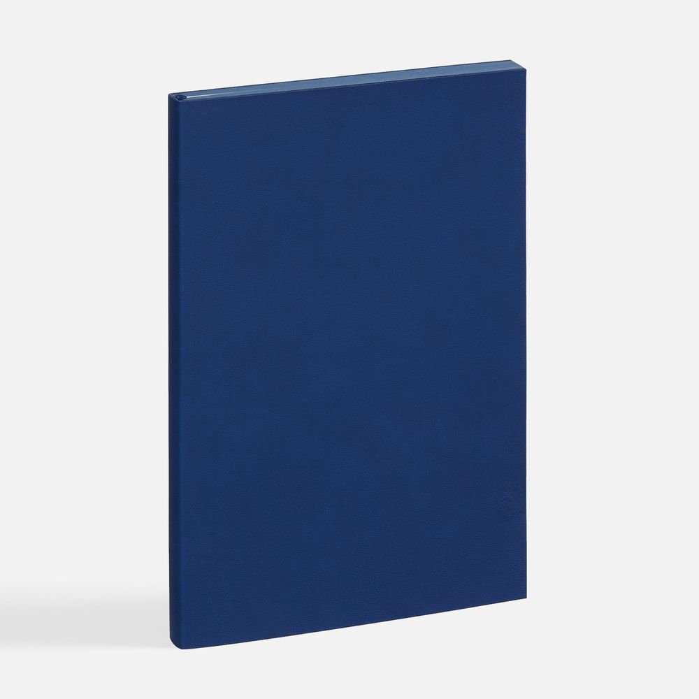 Ежедневник Flat, недатированный, синий