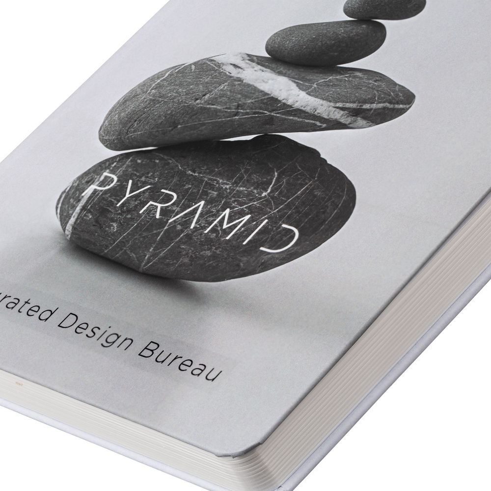 Ежедневник Stone с блоком из каменной бумаги на заказ фото на сайте Print Logo.