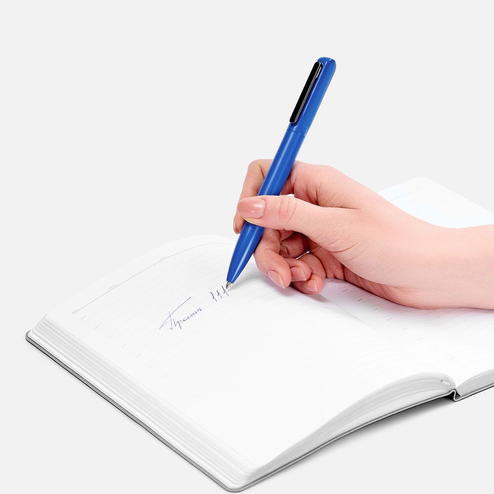 Ручка шариковая Lucenti с подсветкой логотипа фото на сайте Print Logo.