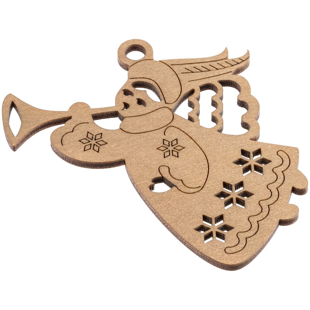 Новогодняя книга «Щелкунчик» с подвесками — пример нанесения логотипа (сделано в России) | Print Logo