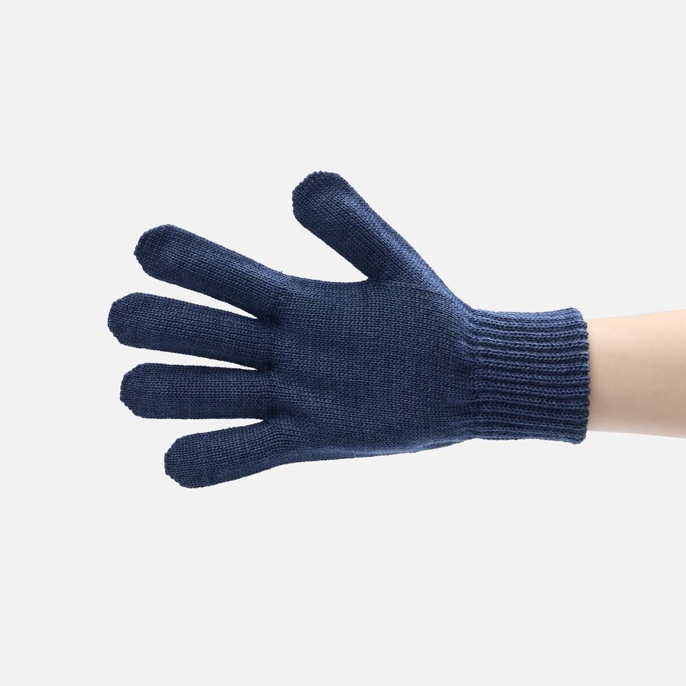 Перчатки Nobilis Mono, синий меланж (кобальт), размер L/XL