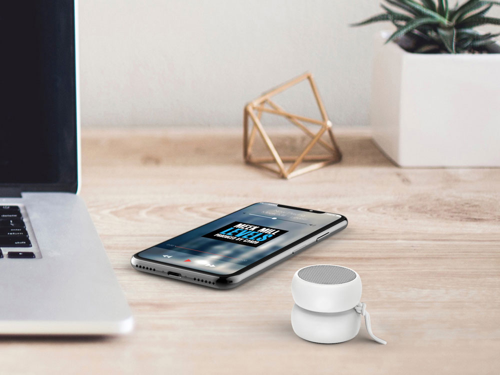 Портативная колонка TWS YoYo Mono, белый