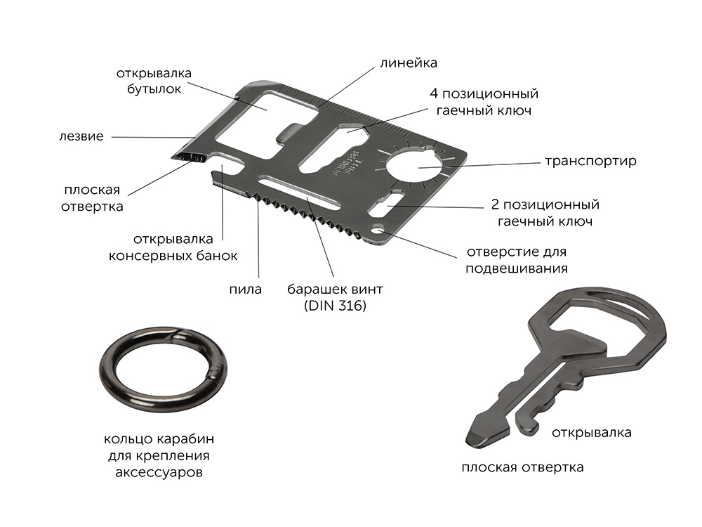 Набор инструментов в алюминиевом кейсе Ready