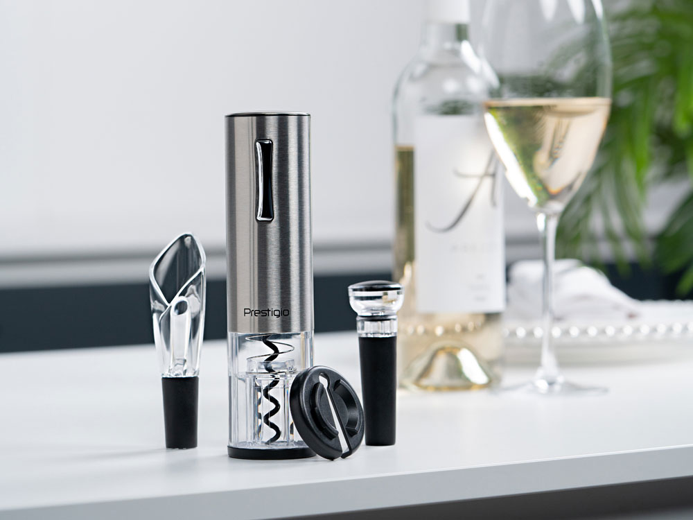 Набор для вина с автоматическим штопором Nemi (P)