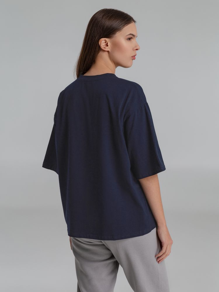 Футболка оверсайз Slope, кобальт (темно-синяя), размер ХS/S