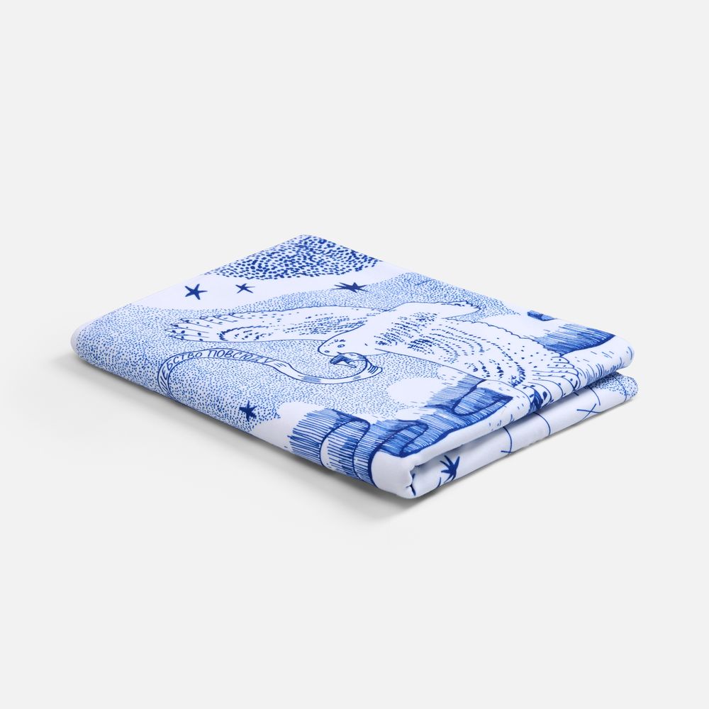 Флисовый плед «Чудеса прилетели» фото на сайте Print Logo.