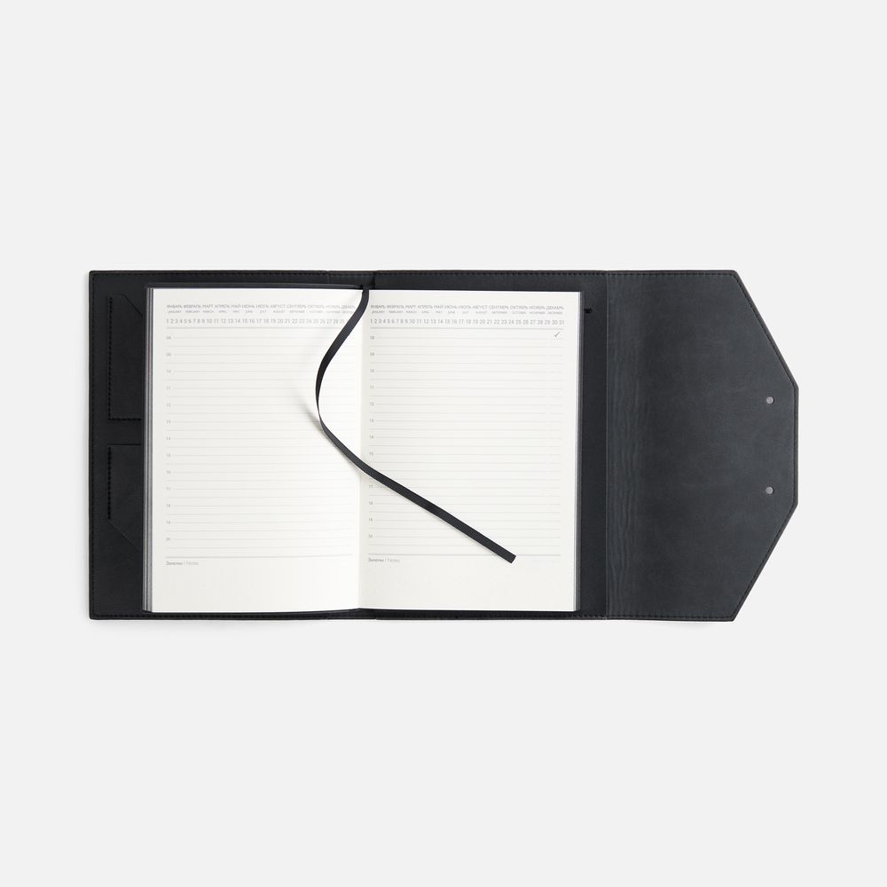 Ежедневник-органайзер Clean Slate, недатированный фото на сайте Print Logo.