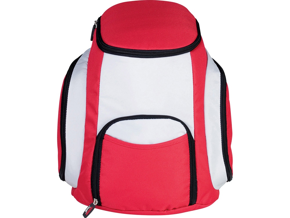Рюкзак-холодильник Brisbane от Slazenger, красный/серый
