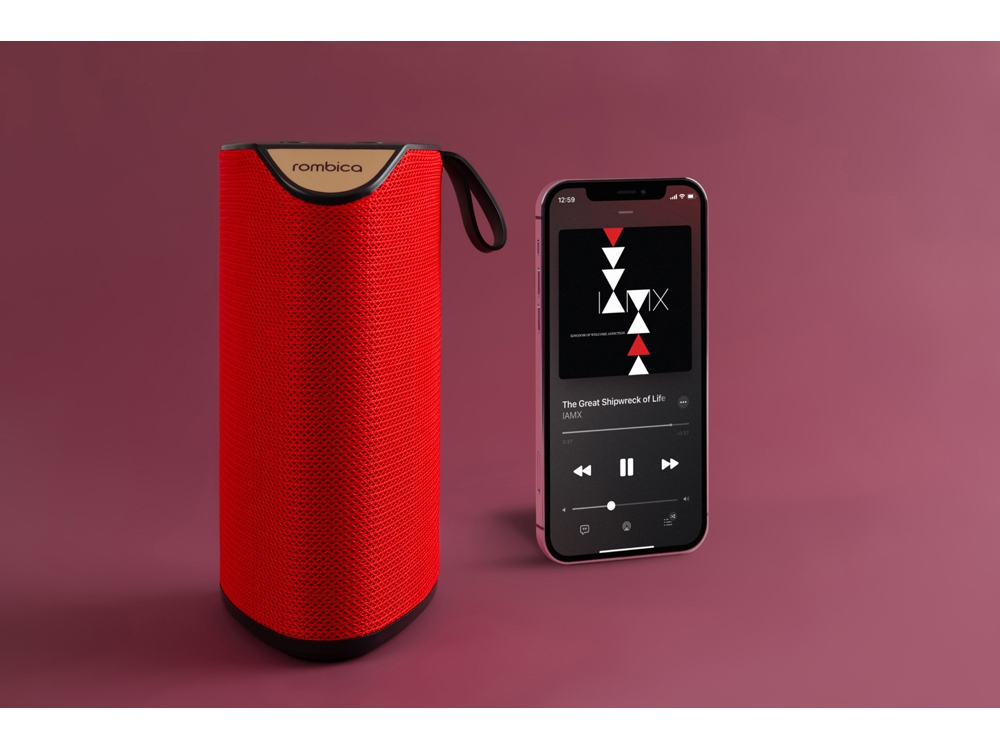 Портативная акустика Rombica mysound Tetria Red (Р)