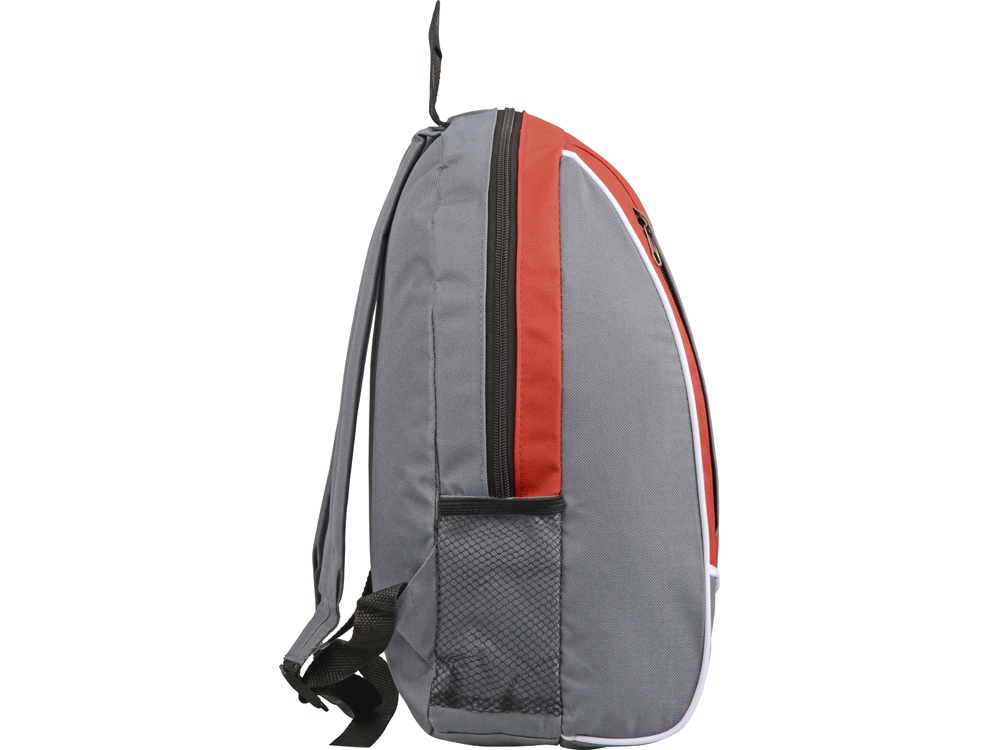 Рюкзак Джек, серый/красный