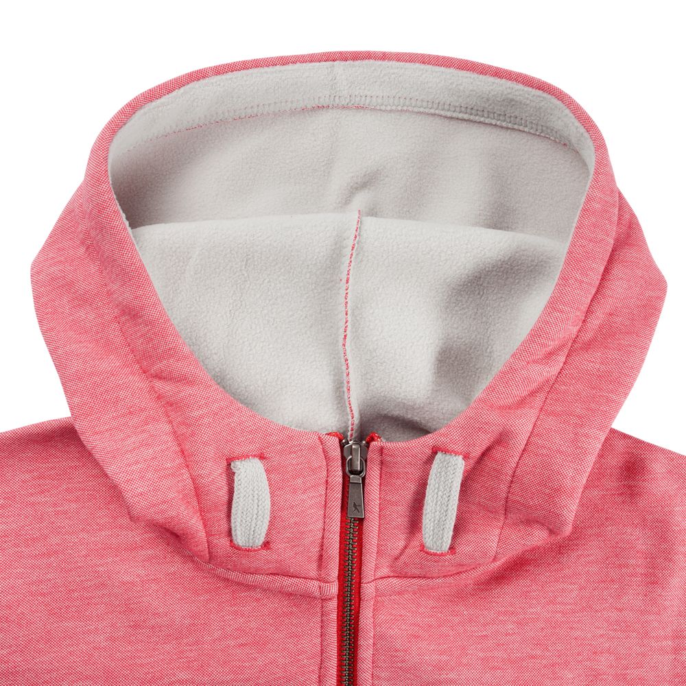 Толстовка мужская Parkwick красный меланж фото на сайте Print Logo.