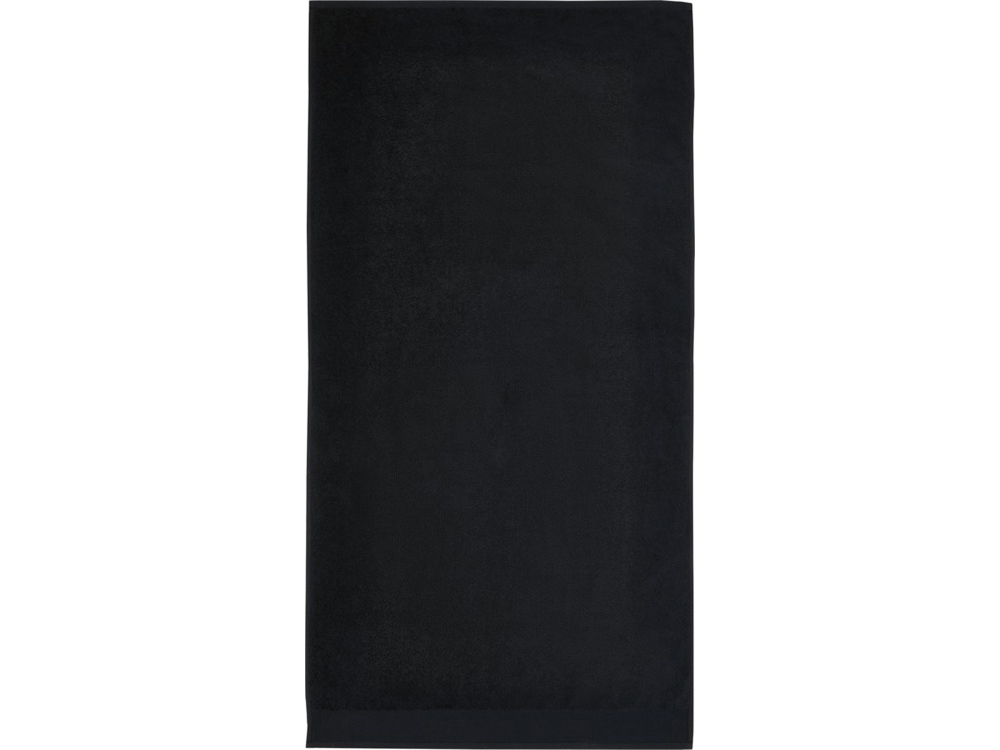 Полотенце для ванны Ellie из хлопка плотностью 550 г/м2 и размером 70x140 см, черный