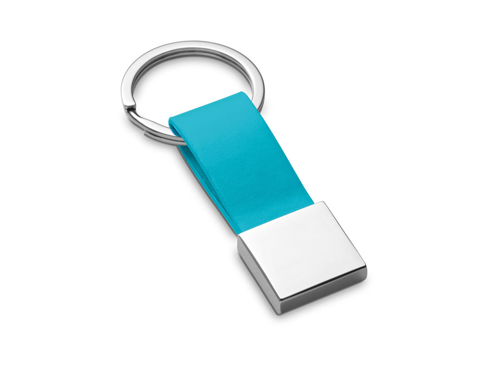 Брелок из искусственной кожи и металла BUMPER с логотипом  | Print Logo