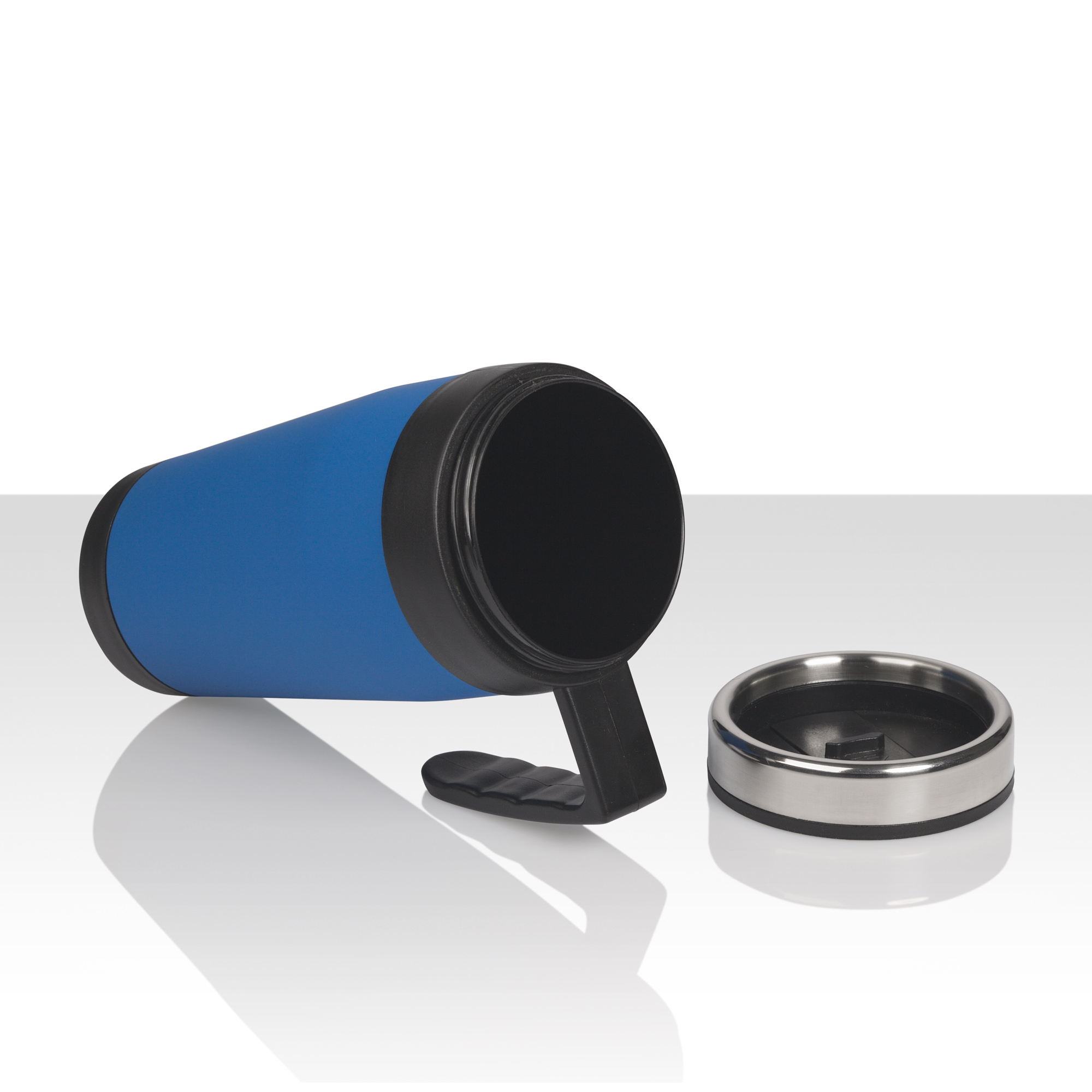 Термокружка "Австралия", покрытие soft touch, 400 мл — пример нанесения логотипа (SOFTOUCH) | Print Logo